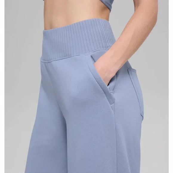 ALO Yoga Blue Track Pants & Joggers - Picture 4 of 10